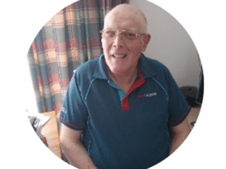 Our lovely service user Malocm who shared his life story with us