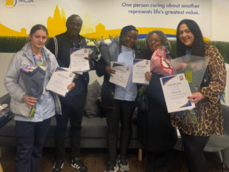 runner up and carer of the year