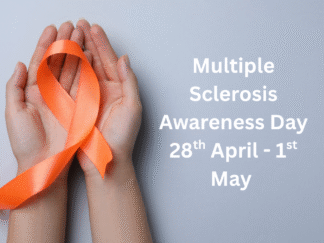 Promotional image for multiple sclerosis awareness week