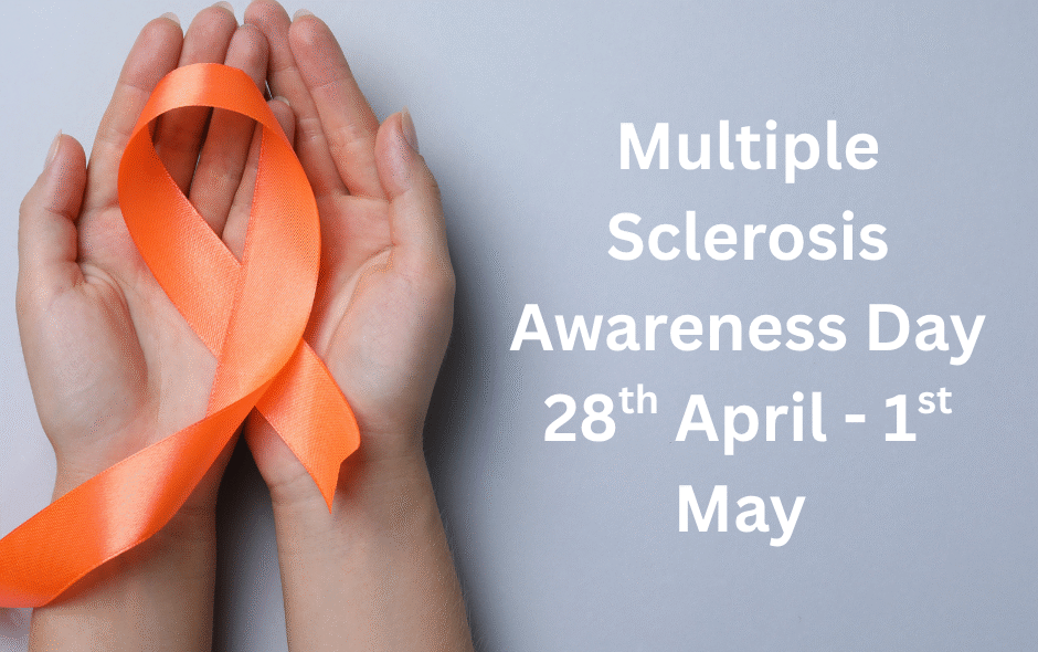 Promotional image for multiple sclerosis awareness week