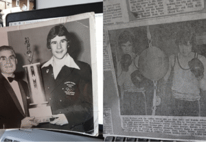 stan olmpic boxer in his youth