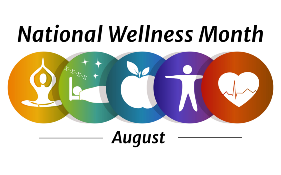 promotional image for national wellness month