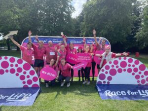 Team after completing Pretty Muddy