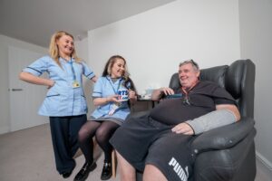 Carers providing private care to a service user 