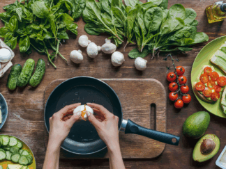 Cooking food with good nutrition