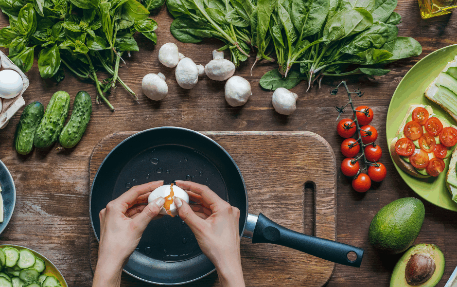 Cooking food with good nutrition