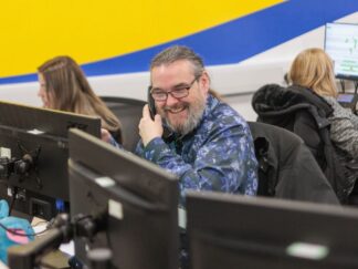 Care coordinator ready to answer questions and support