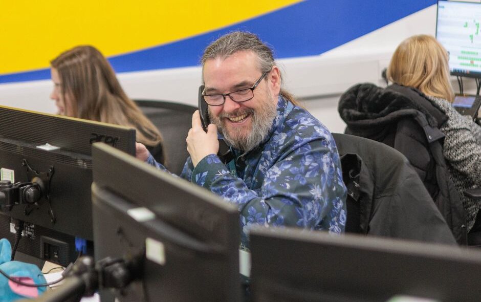 Care coordinator ready to answer questions and support