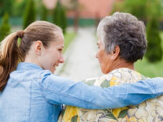 Mother and Daughter Navigating Homecare