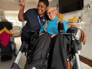 A day in the life of a care worker